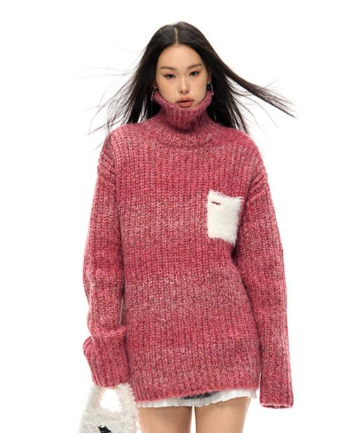 Daydream Color Dots Gradient Wool Sweater – NAWS