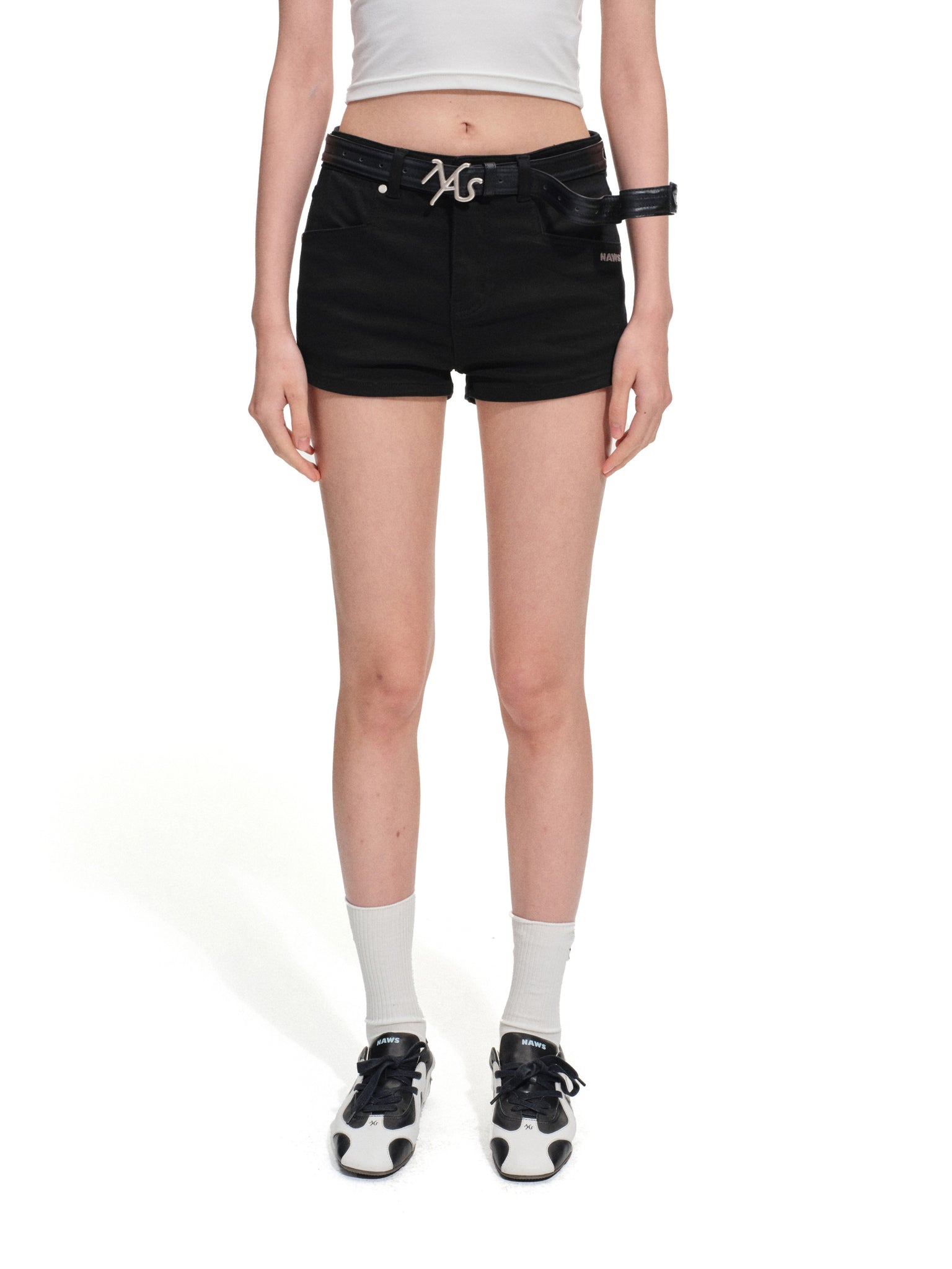 Black Sand Denim Shorts