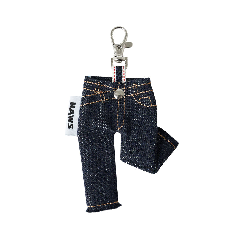 +5CM Jeans Style Bag Hanging Toy Dark Blue