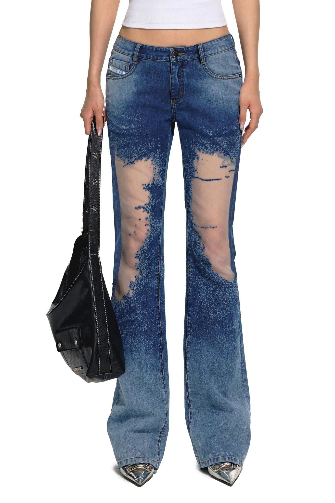 Freeze the Waves Jeans