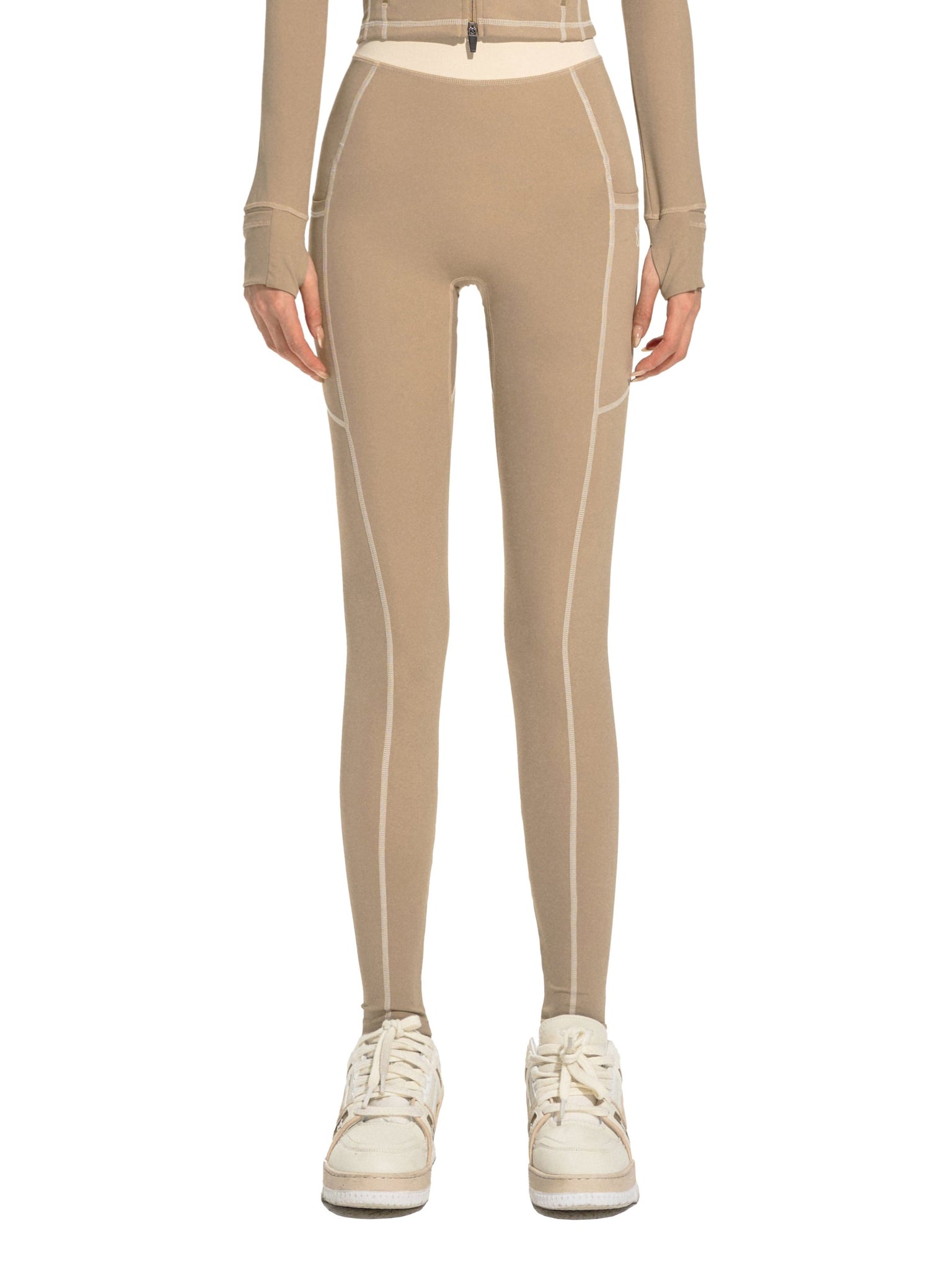 Brown Cycling Pants