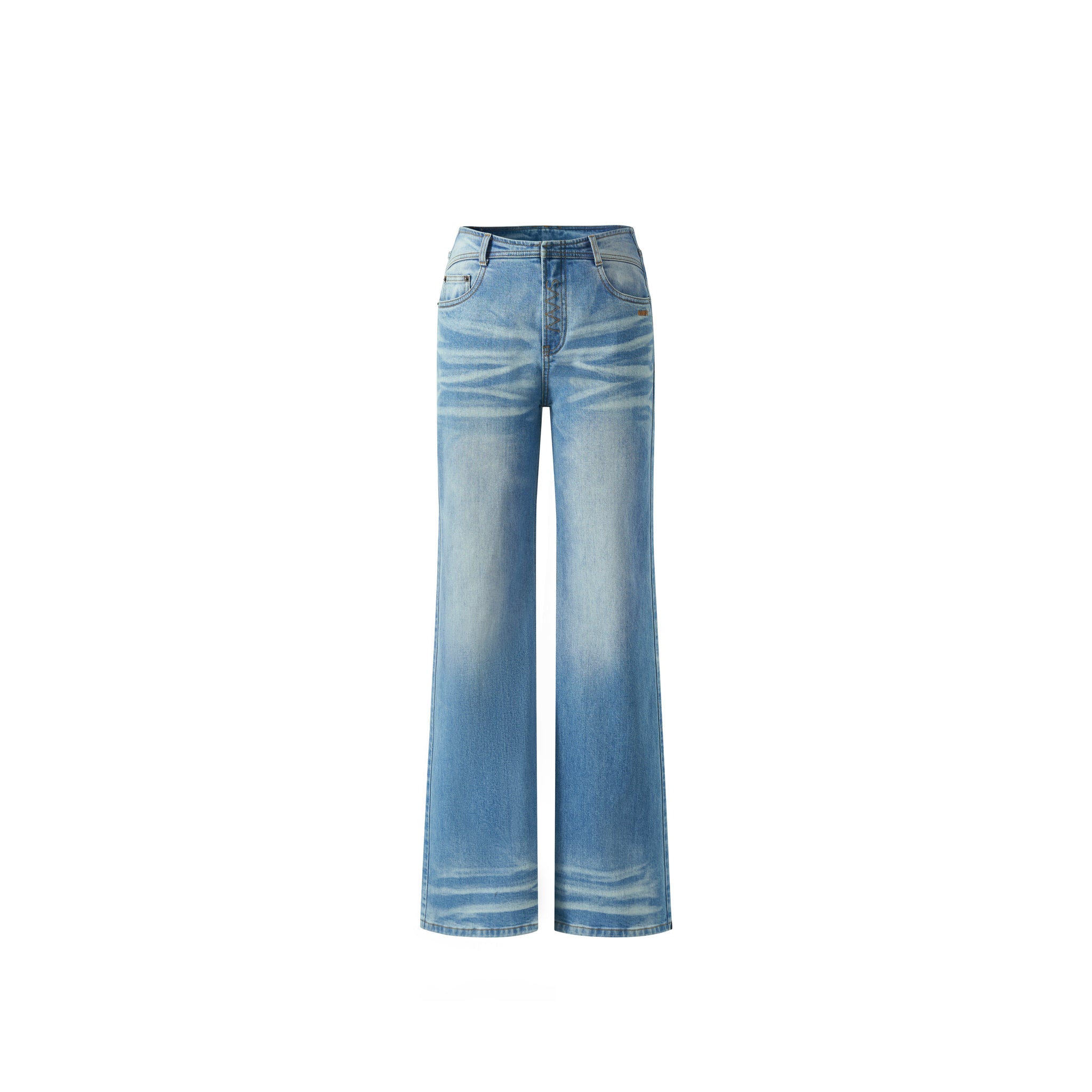 N4 Straight-Leg Jeans Glacier Blue