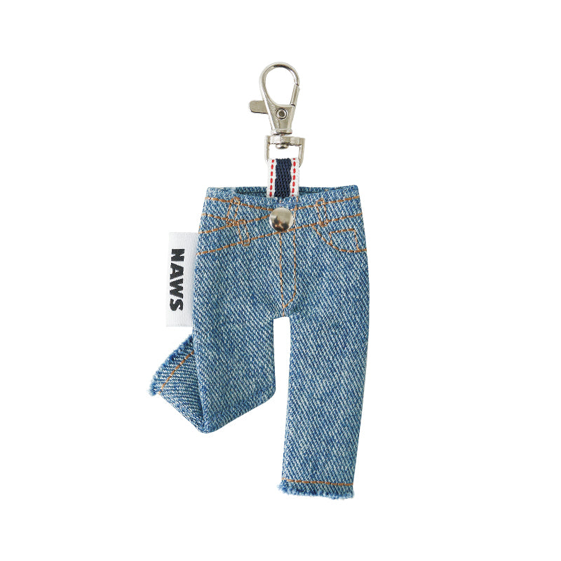 +5CM Jeans Style Bag Hanging Toy Sky Blue