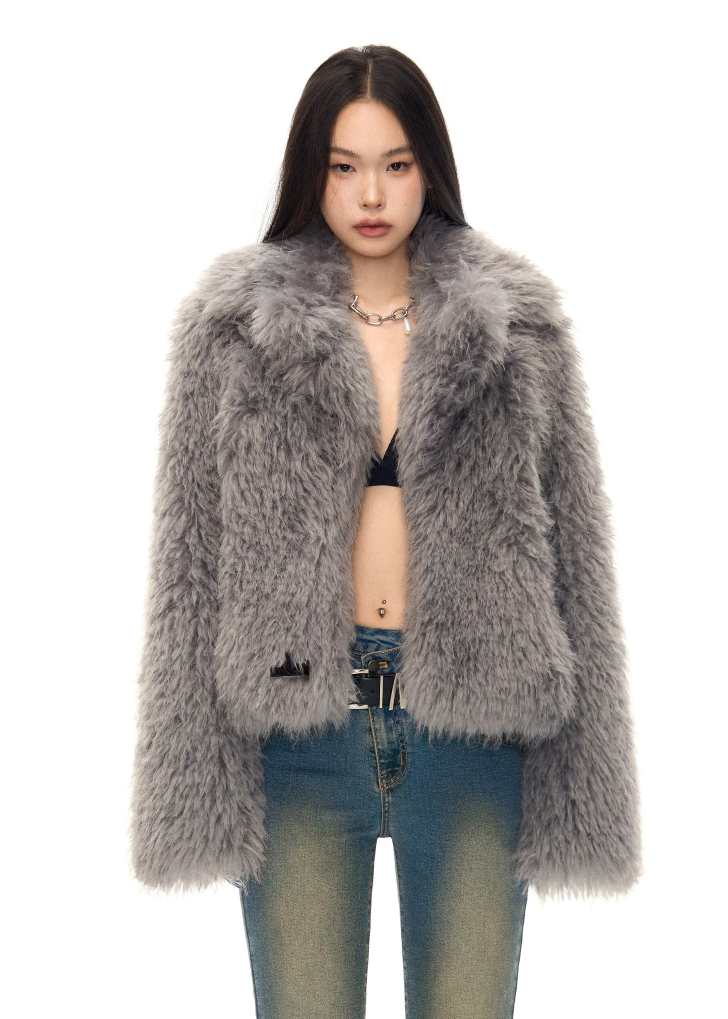 Lust Metropoli Furry Coat