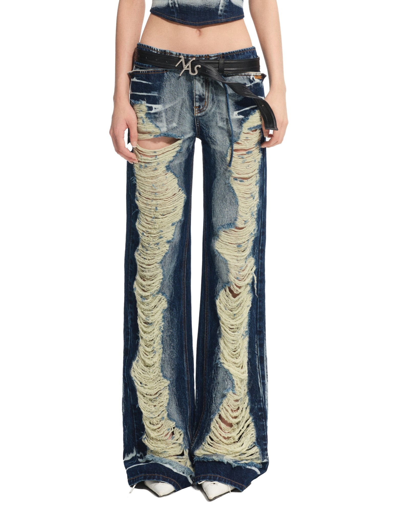 Volcanic Distressed Jeans