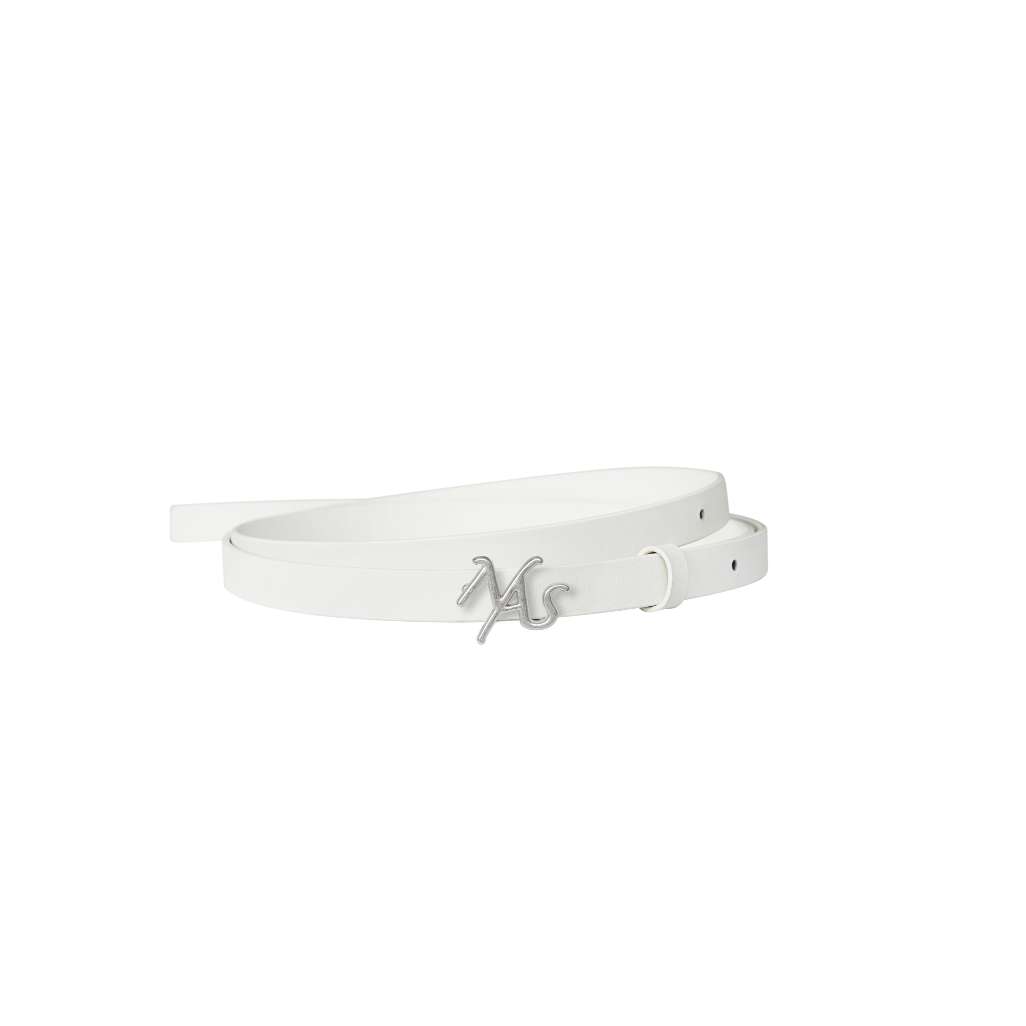 Mist White Polar Asymmetrical Belt
