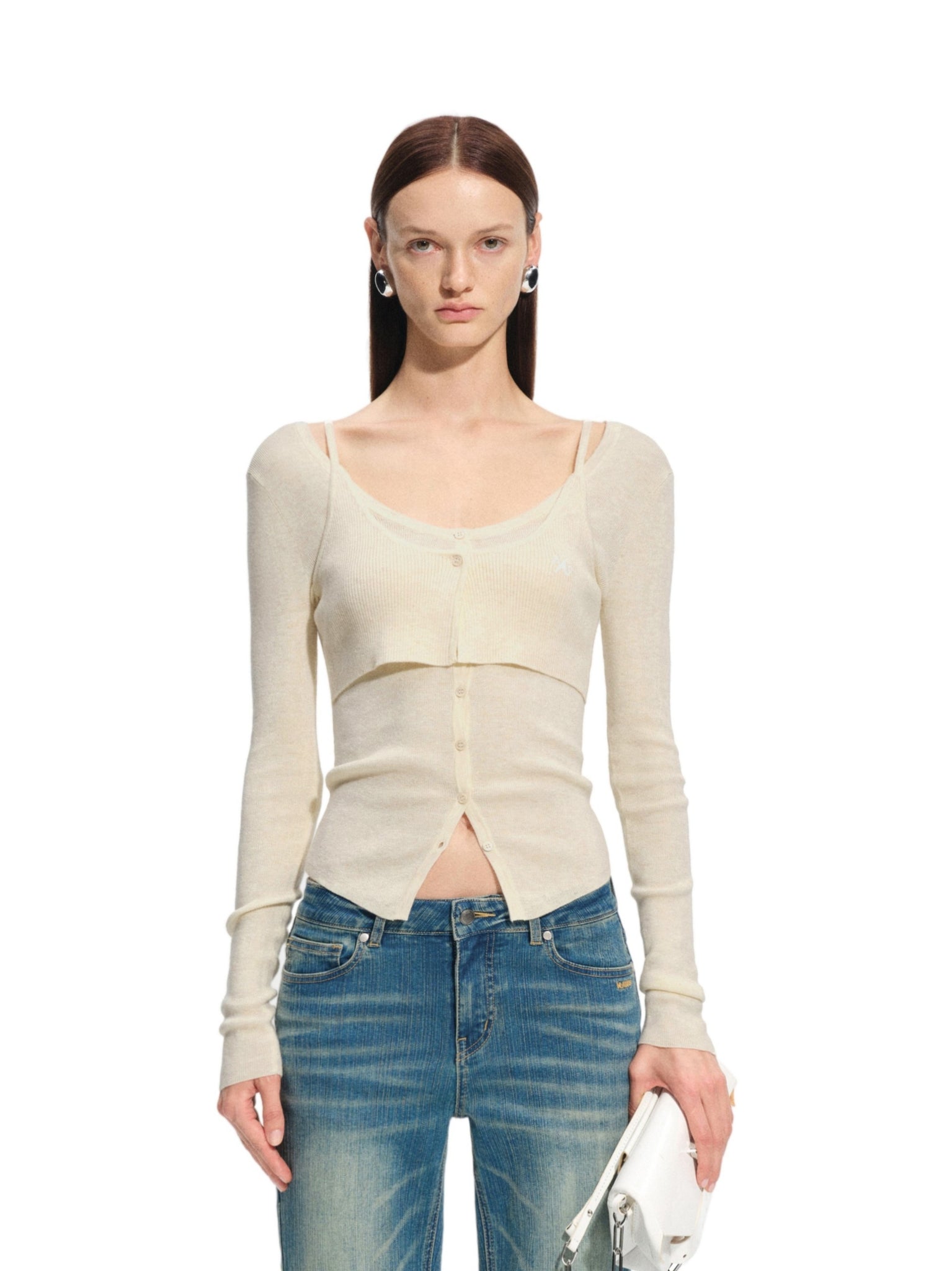 Coconut Milk White Bern Knitwear