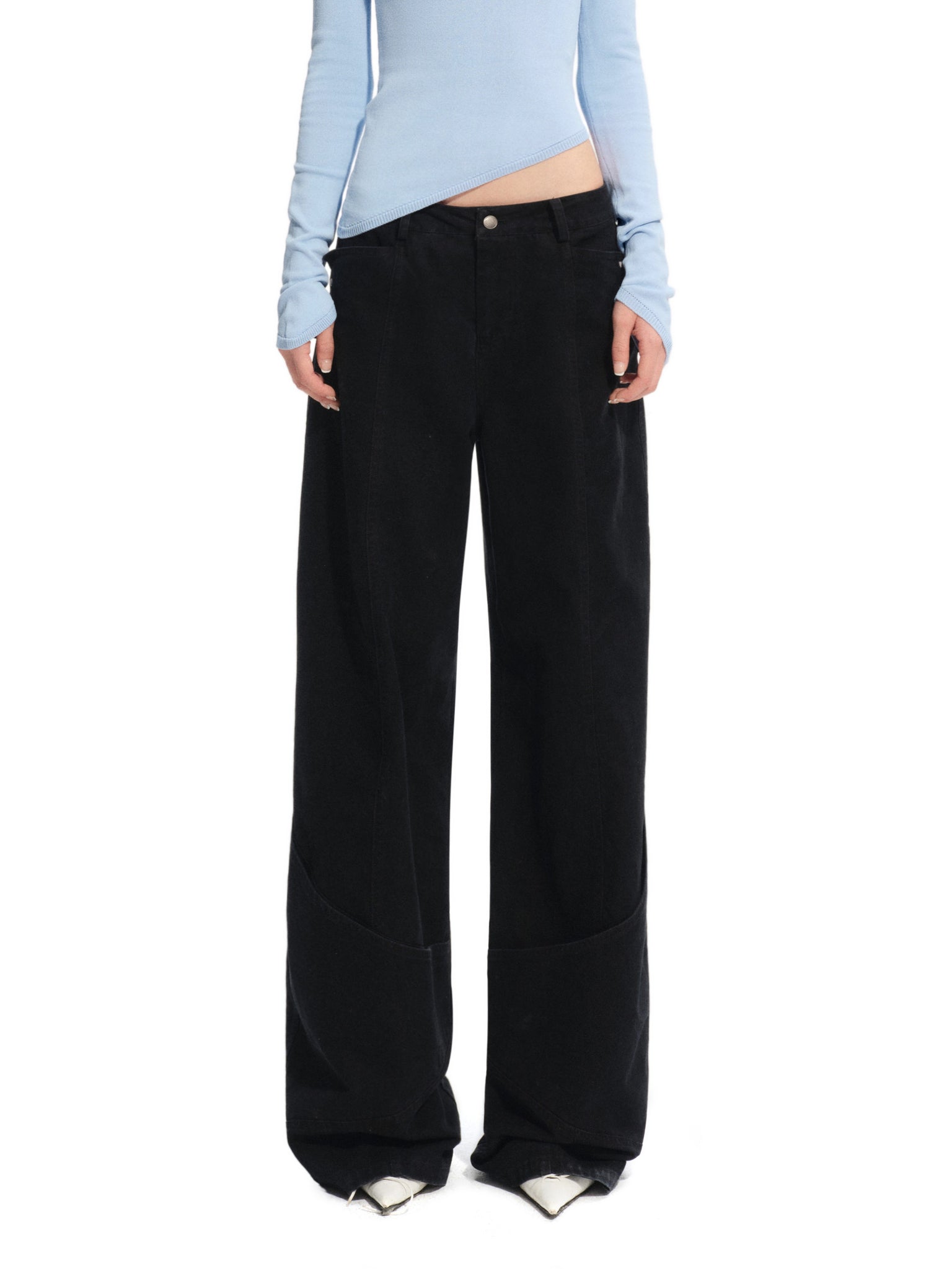 옵시디언 블랙 라이트 우산 캐주얼 오버올